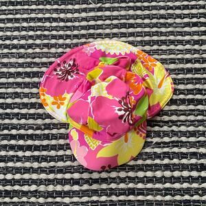 🌿Hanna Andersson Girls Rash Guard Colorful Floral Swim Hat XS